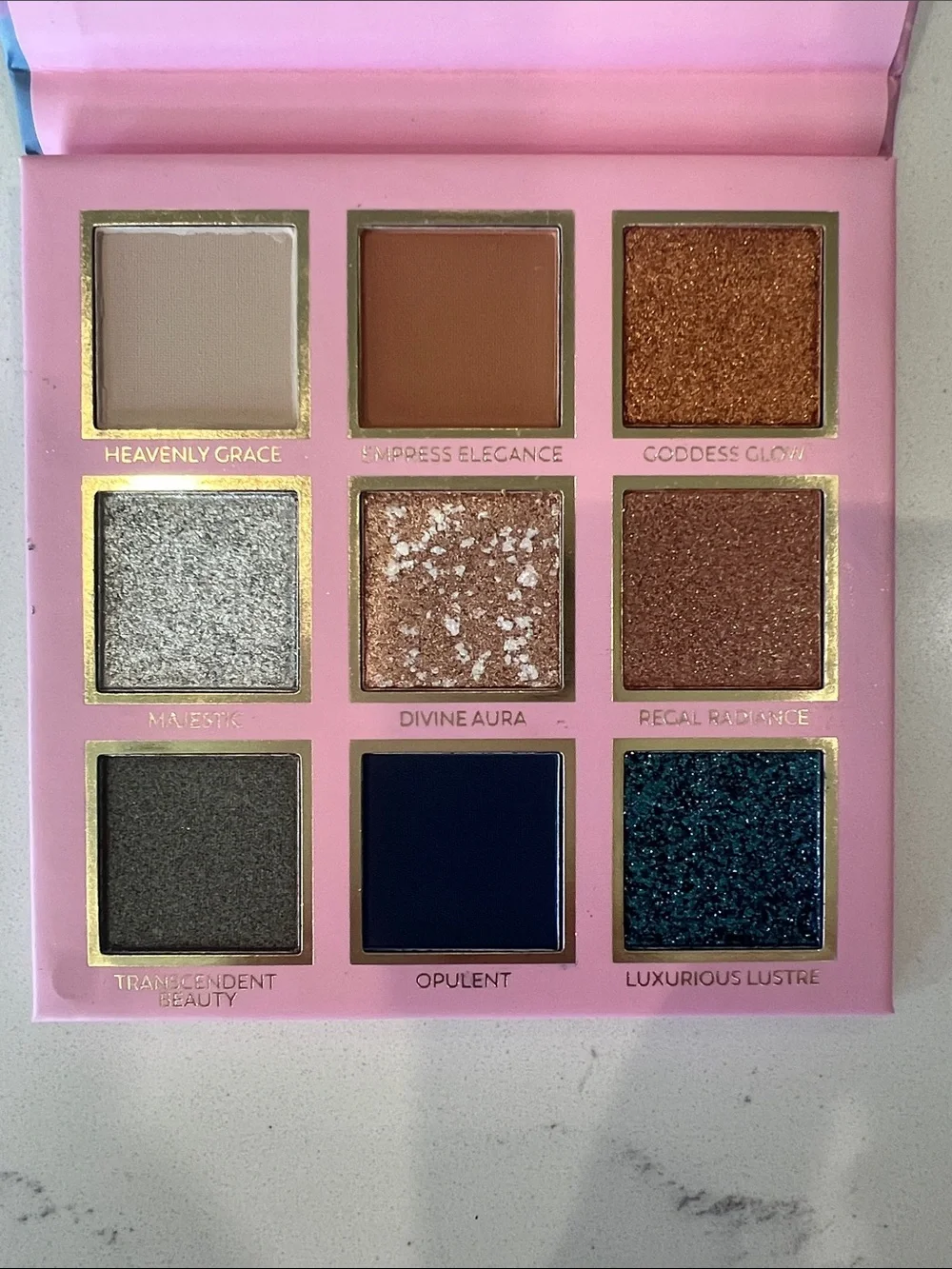 Goddess Eyeshadow Palette by LOISE — Pink Purple Cloud Design